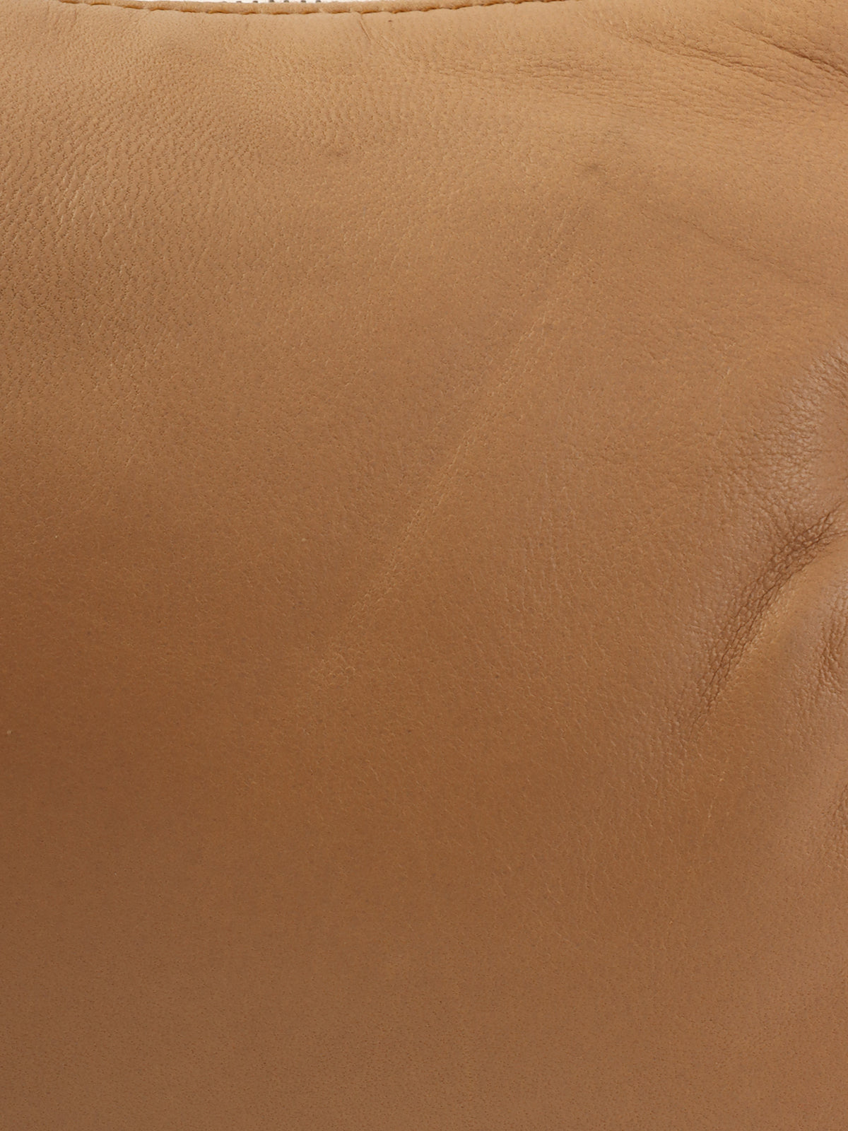 Beige Intrecciato Trim Handbag