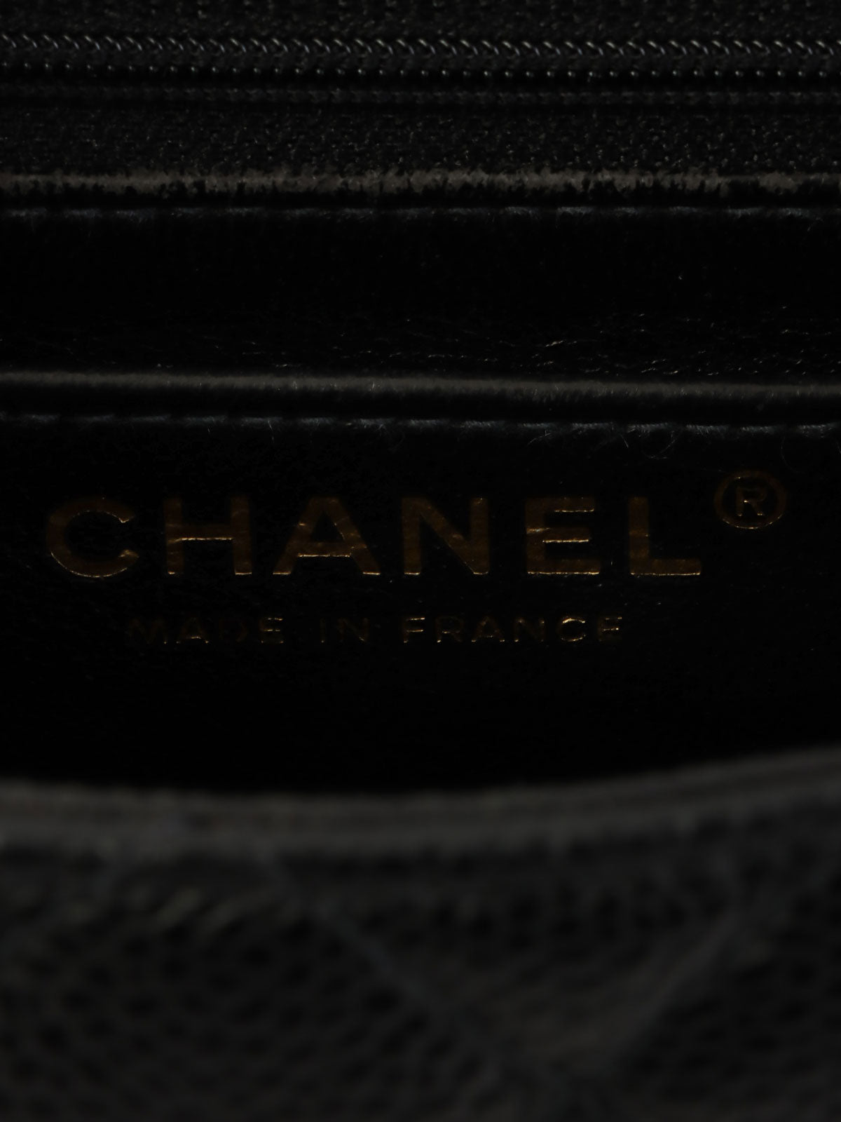 2004年頃製 キャビアスキンクラシックフラップチェーンバッグミニ ブラック