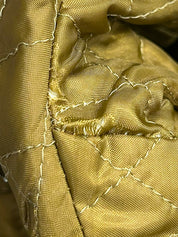 ファーデニムジャケット　ライトブルー/ベージュ