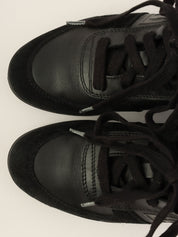 ラパンファーCCマークハイカットスニーカー ブラック／グレー