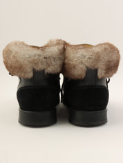 ラパンファーCCマークハイカットスニーカー ブラック／グレー