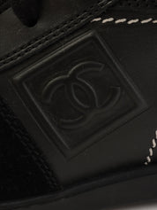 ラパンファーCCマークハイカットスニーカー ブラック／グレー