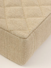 1995年頃製 リネンCCターンロックチェーントートバッグ ベージュ