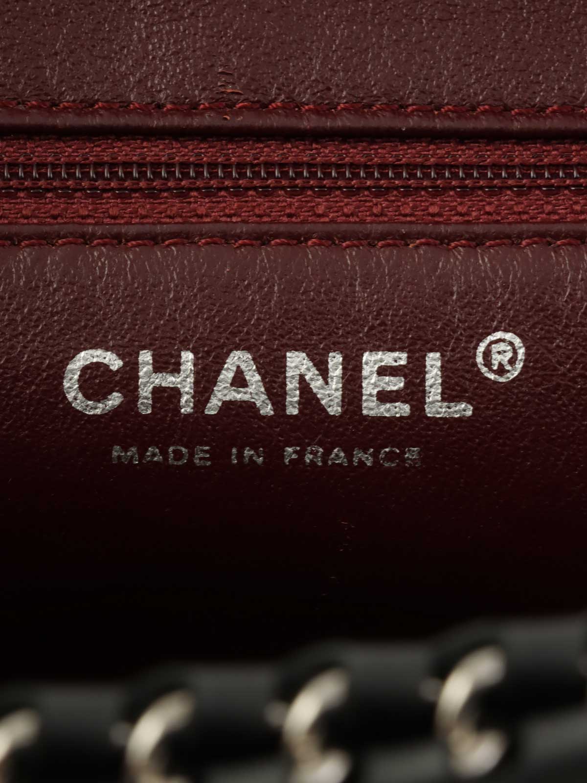 2005年頃製 ラグジュアリーCCマークステッチミニボストンバッグ ブラック