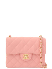 2003年頃製 キャビアスキンクラシックフラップチェーンバッグミニ ピンク