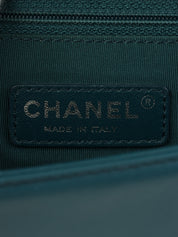 2014年頃製 ボーイシャネルチェーンショルダーバッグ グリーン