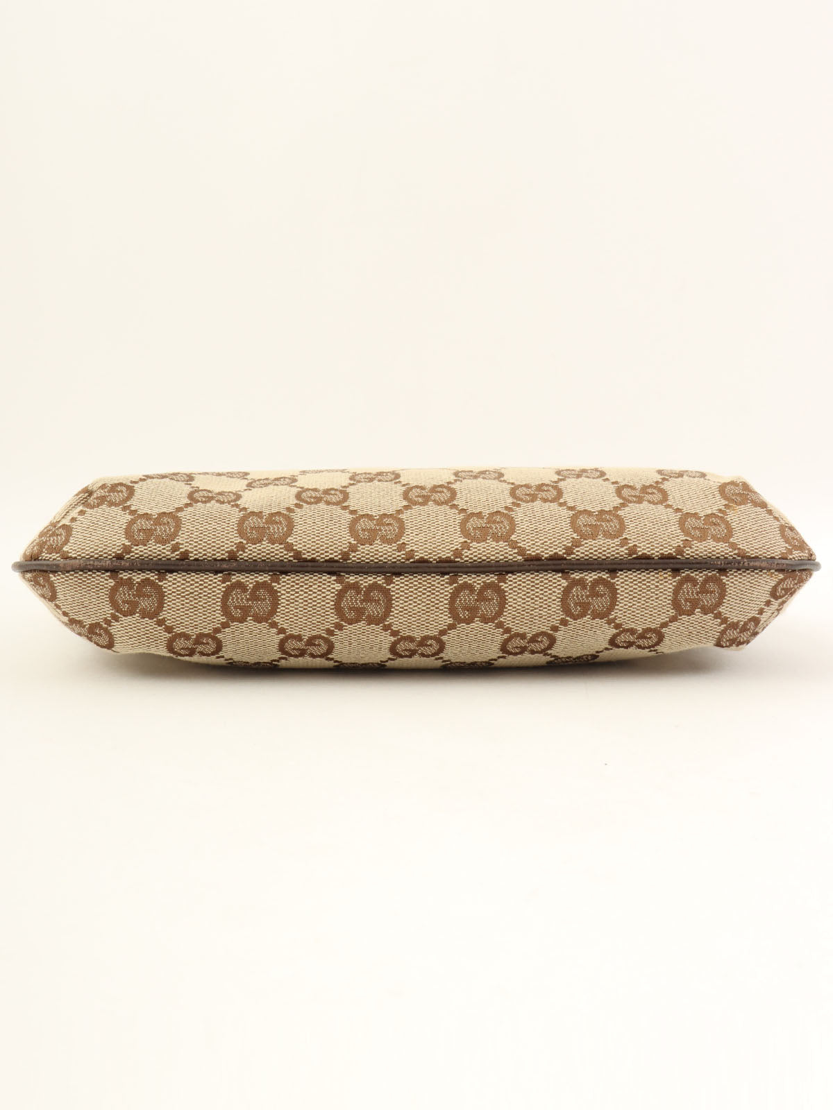 Canvas GG Sherry Line Multi-Charm Handbag in Beige/Multi