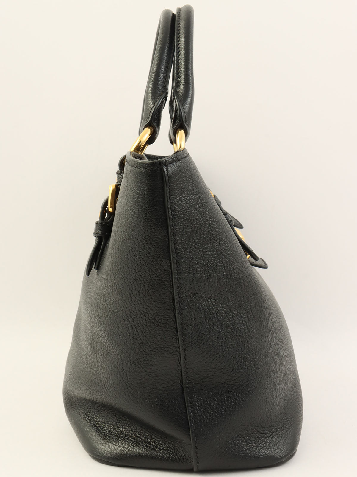 マドラス2wayバッグ　ブラック