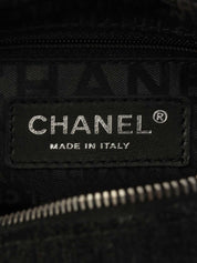 2005年頃製 パイルCCマークチェーンパターンショルダーバッグ　ブラック