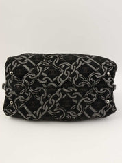 2005年頃製 パイルCCマークチェーンパターンショルダーバッグ　ブラック