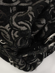 2005年頃製 パイルCCマークチェーンパターンショルダーバッグ ブラック