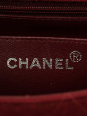 1997年頃 マトラッセステッチCCターンロックハンドバッグ ボルドー