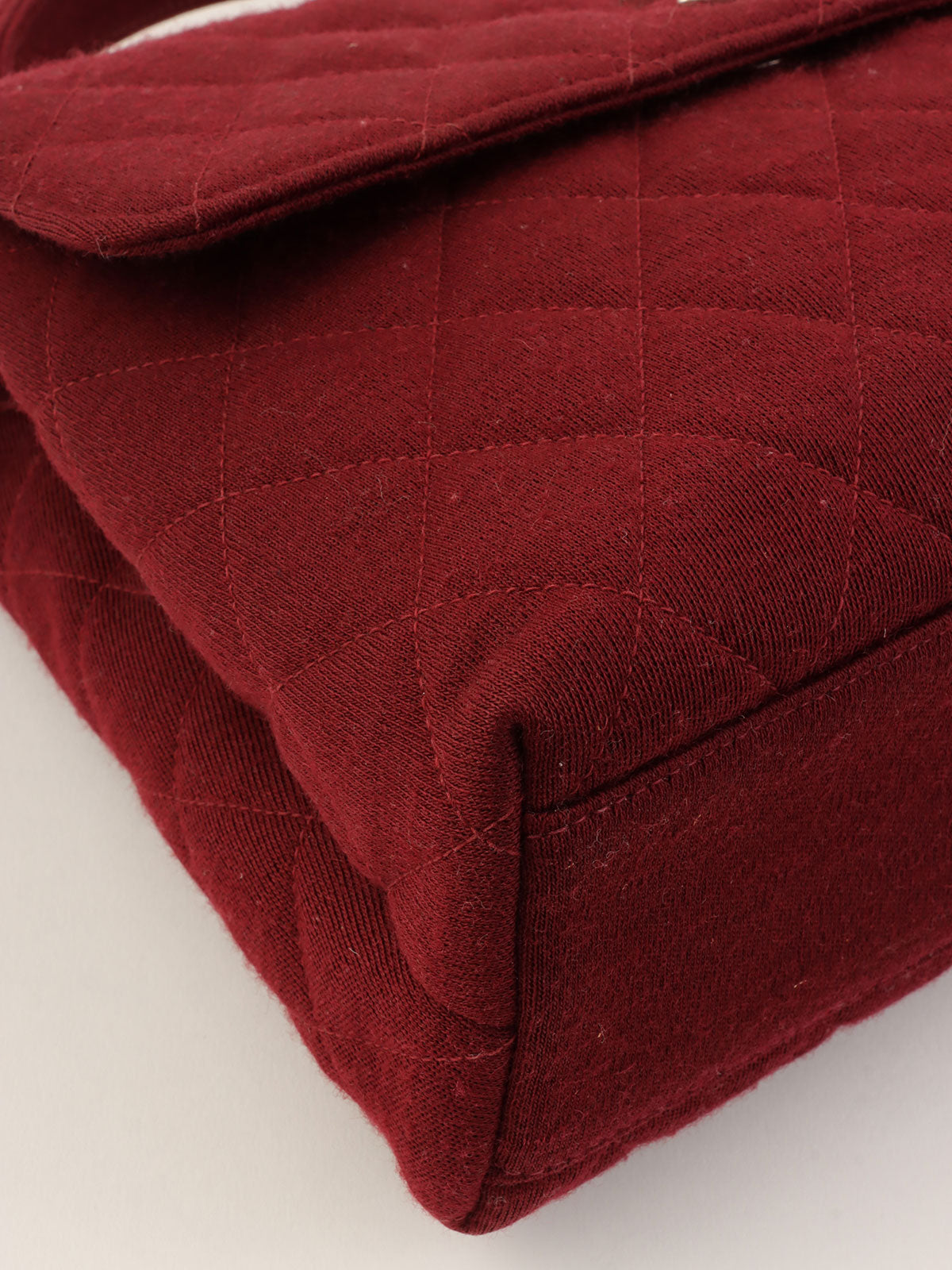 Circa 1997 Matelasse Stitch CC Turnlock Handbag, Bordeaux