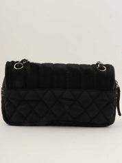 2005 Nylon and Harako Combination Sports Line Chain Shoulder Bag in Black