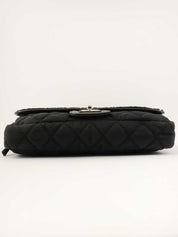 2005年頃製 ナイロンハラココンビスポーツラインチェーンショルダーバッグ　ブラック