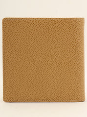 2001 Caviar Skin CC Mark Stitch Wallet, Beige