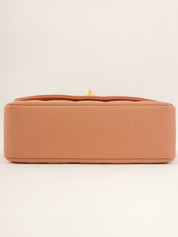 1995 Caviar Skin Diana Flap Chain Bag, 22cm, Pink