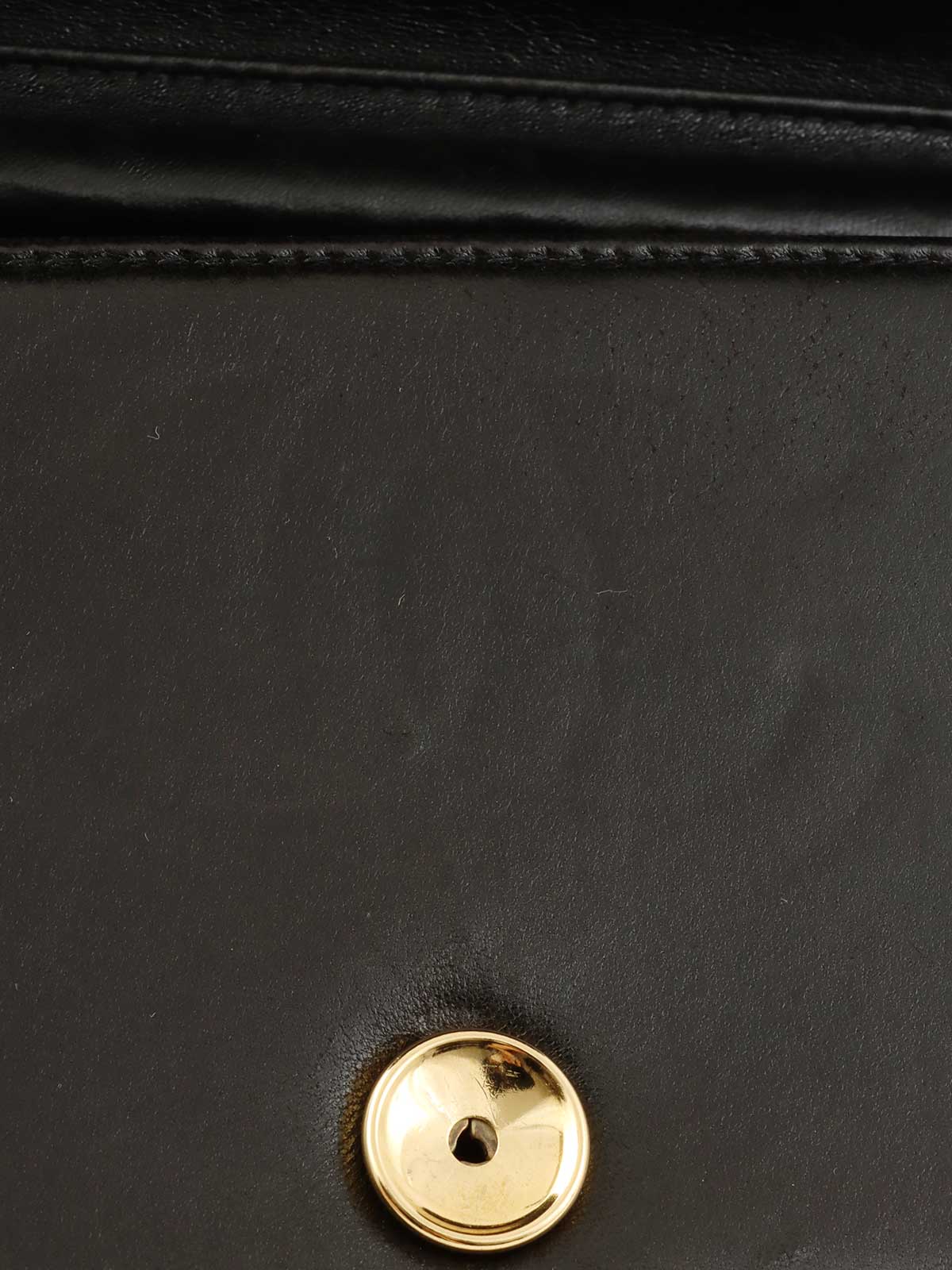 1998年頃製 フルフラップCCマークプレートチェーンバッグ ブラック