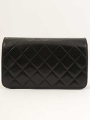 1998年頃製 フルフラップCCマークプレートチェーンバッグ ブラック