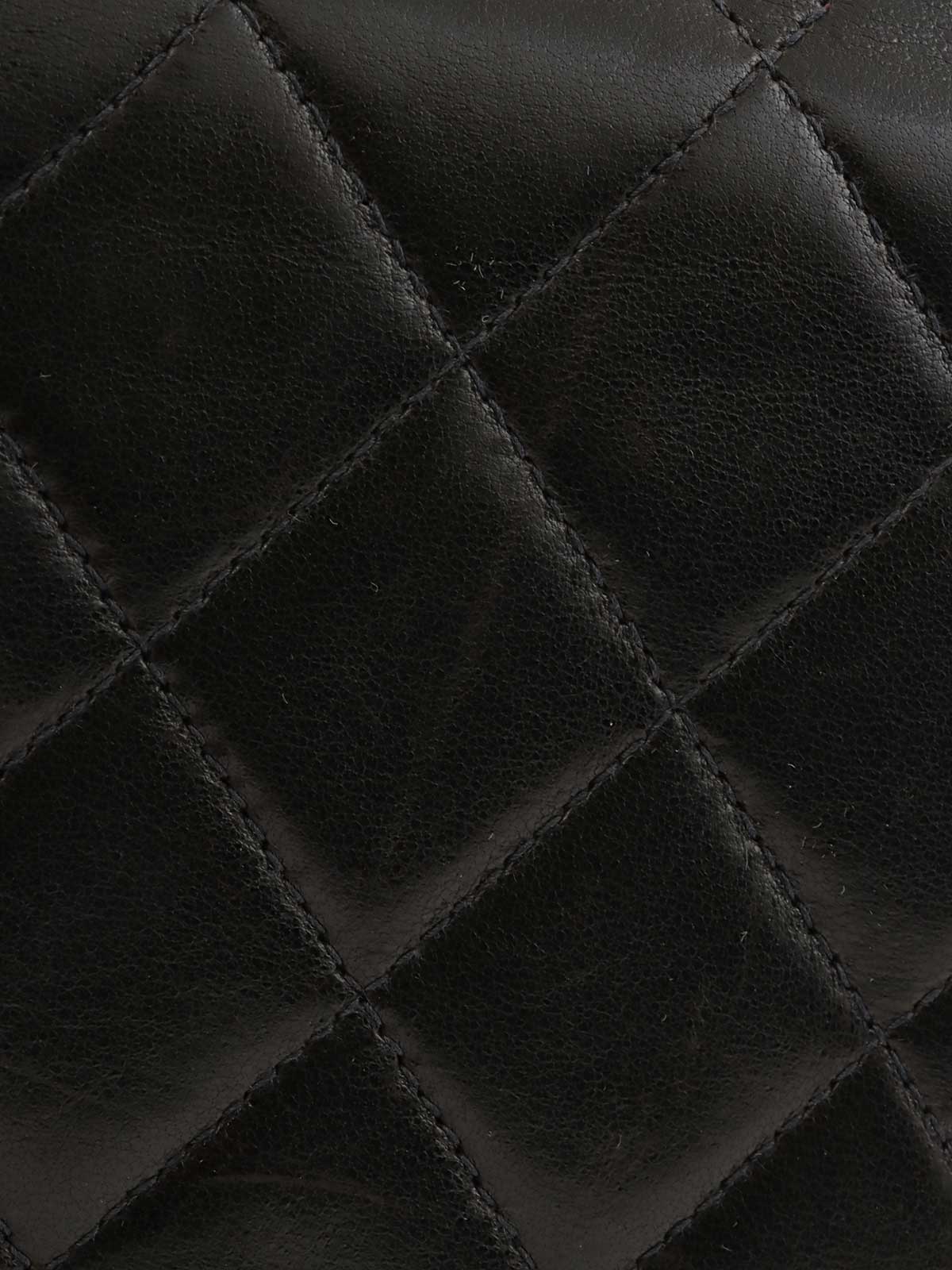 1998年頃製 フルフラップCCマークプレートチェーンバッグ ブラック