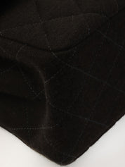 1997年頃製 コットンダブルフェイスCCターンロックハンドバッグ ブラック