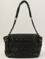 2011 CC Mark Stitch One Shoulder Bag Black