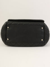 2011 CC Mark Stitch One Shoulder Bag Black
