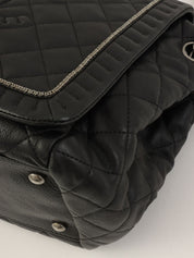 2011 CC Mark Stitch One Shoulder Bag Black