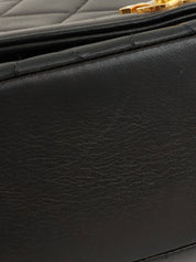 1992 Diana Flap Chain Bag 25cm Black