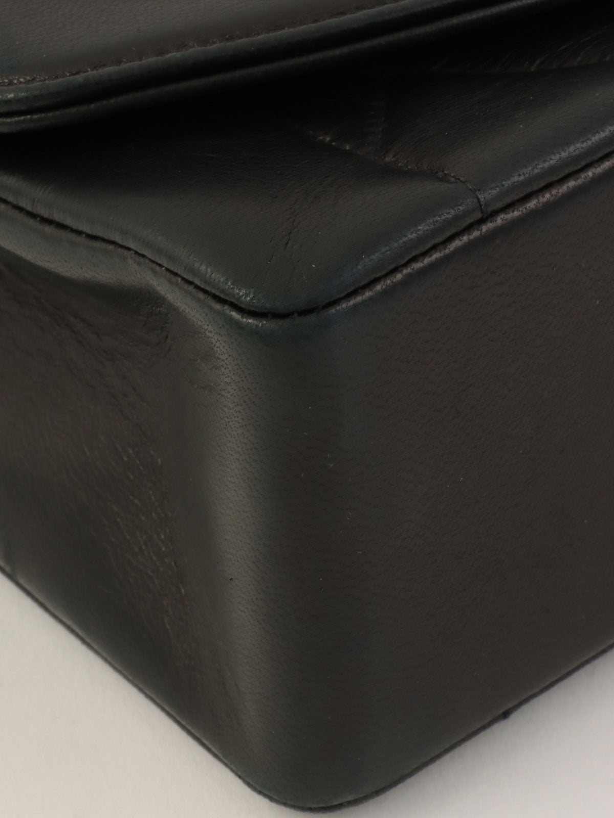 1992 Diana Flap Chain Bag 25cm Black