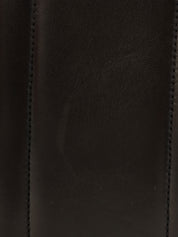 Mademoiselle Stitch CC Turnlock Chain Shoulder Bag, Black, circa 1992