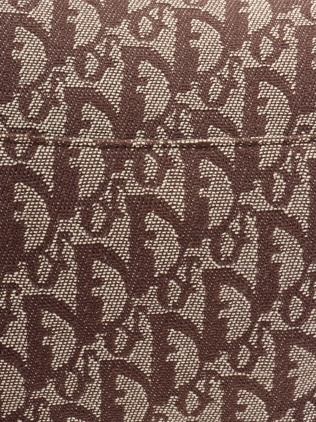 トロッターパターンサドルバッグ ブラウン/ベージュ