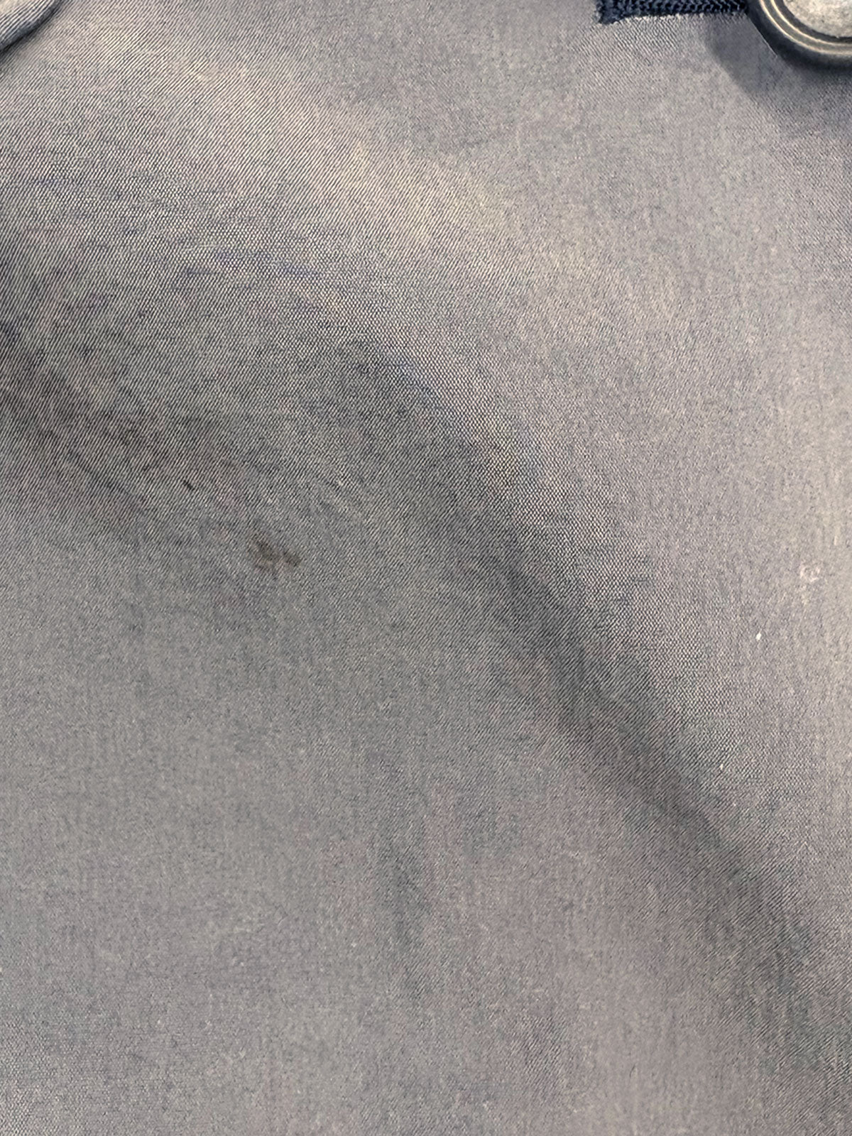 Design Stitch Trench Coat Gray