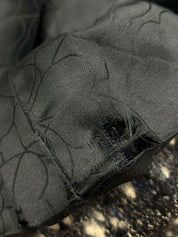 2001年製　ウールCCマークボタントリムデザインジャケット　グレー/ネイビー