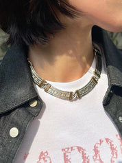 18K925アトラスネックレス シルバー/ゴールド