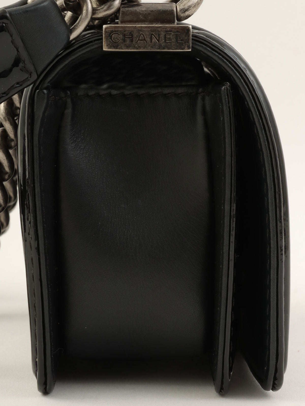 2013年頃製 ボーイシャネルチェーンバッグミニ ブラック