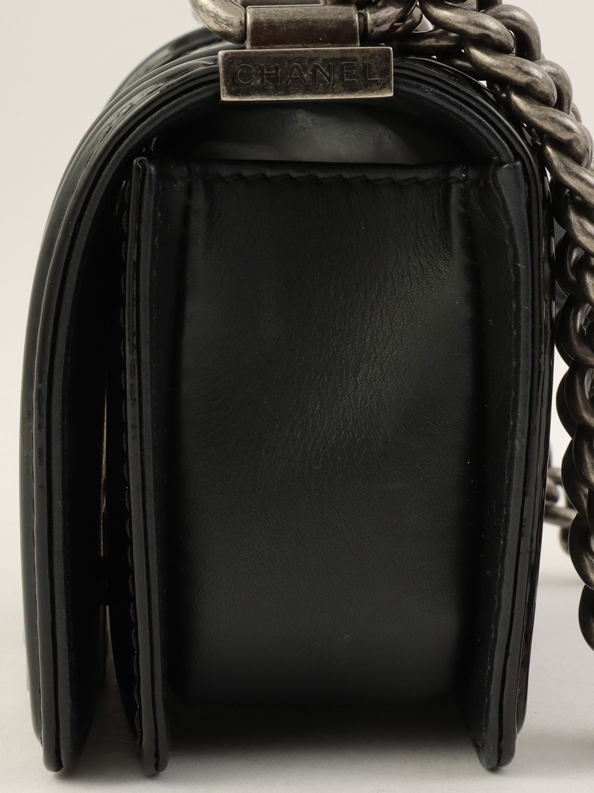 2013年頃製 ボーイシャネルチェーンバッグミニ ブラック