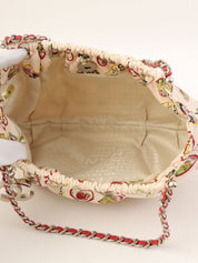 2005年頃製　CCマークバレンタインチェーンハンドバッグ　ピンク/マルチ