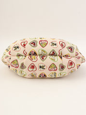 2005年頃製 CCマークバレンタインチェーンハンドバッグ ピンク/マルチ