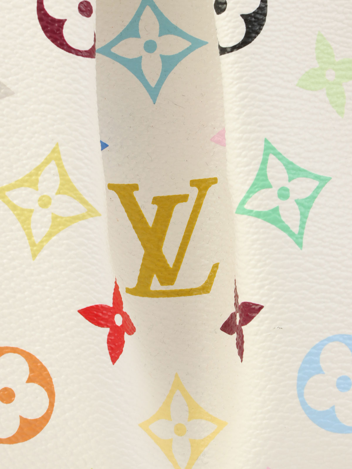2009 Monogram Multicolor Judy MM Blanc
