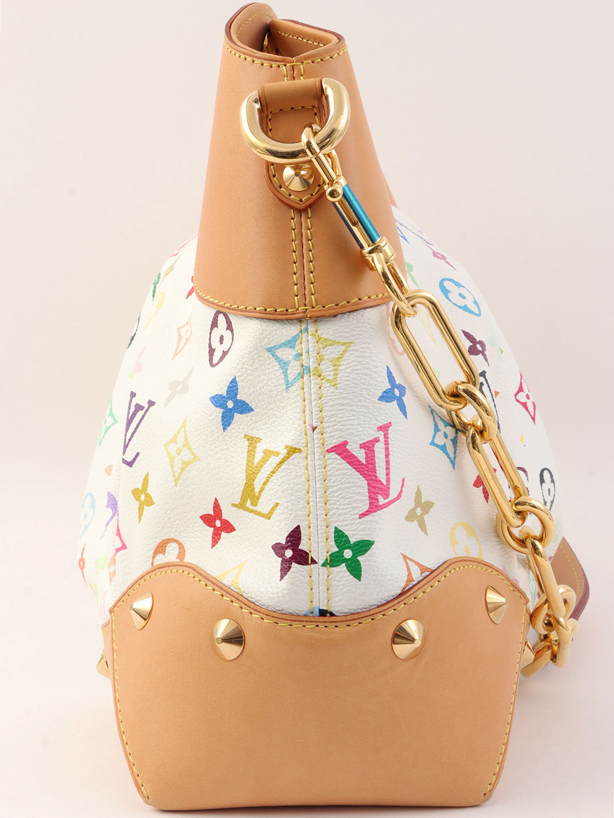 2009 Monogram Multicolor Judy MM Blanc