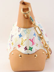 2009 Monogram Multicolor Judy MM Blanc