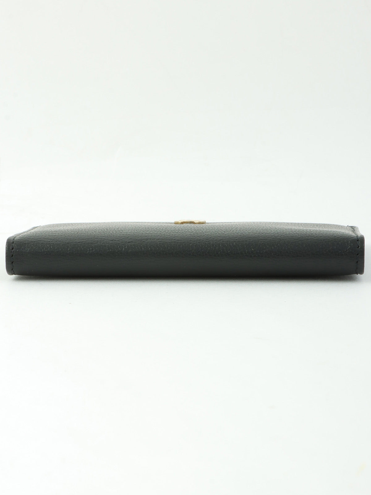 1998年頃製　キャビアスキンCCマークプレートカードケース　ブラック