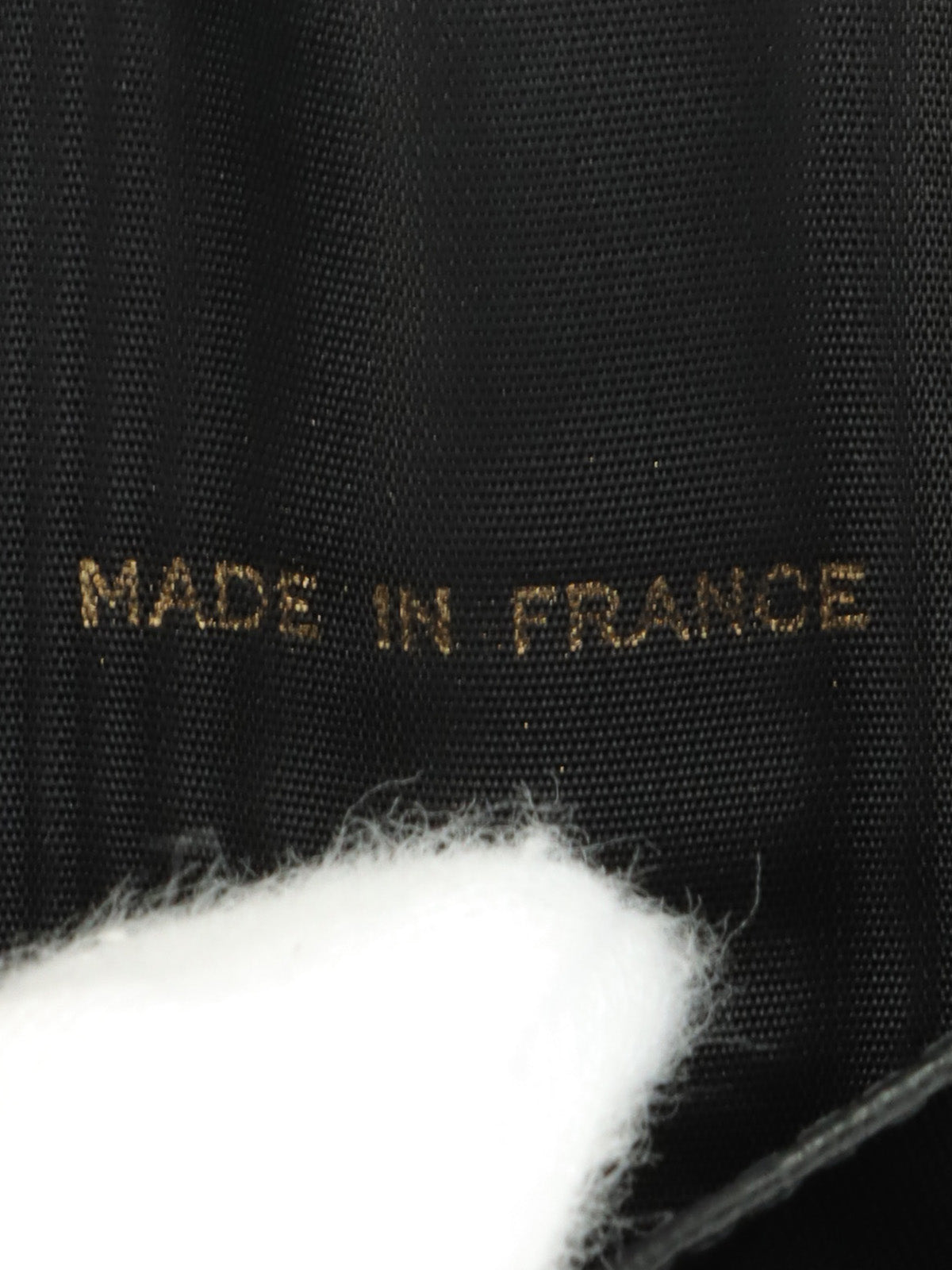 1998年頃製　キャビアスキンCCマークプレートカードケース　ブラック