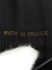 1998年頃製　キャビアスキンCCマークプレートカードケース　ブラック