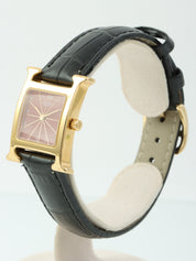 Hウォッチ　ゴールド/ブラック/レッド