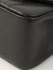 1995 Caviar Skin Diana Flap Chain Bag 22cm Black