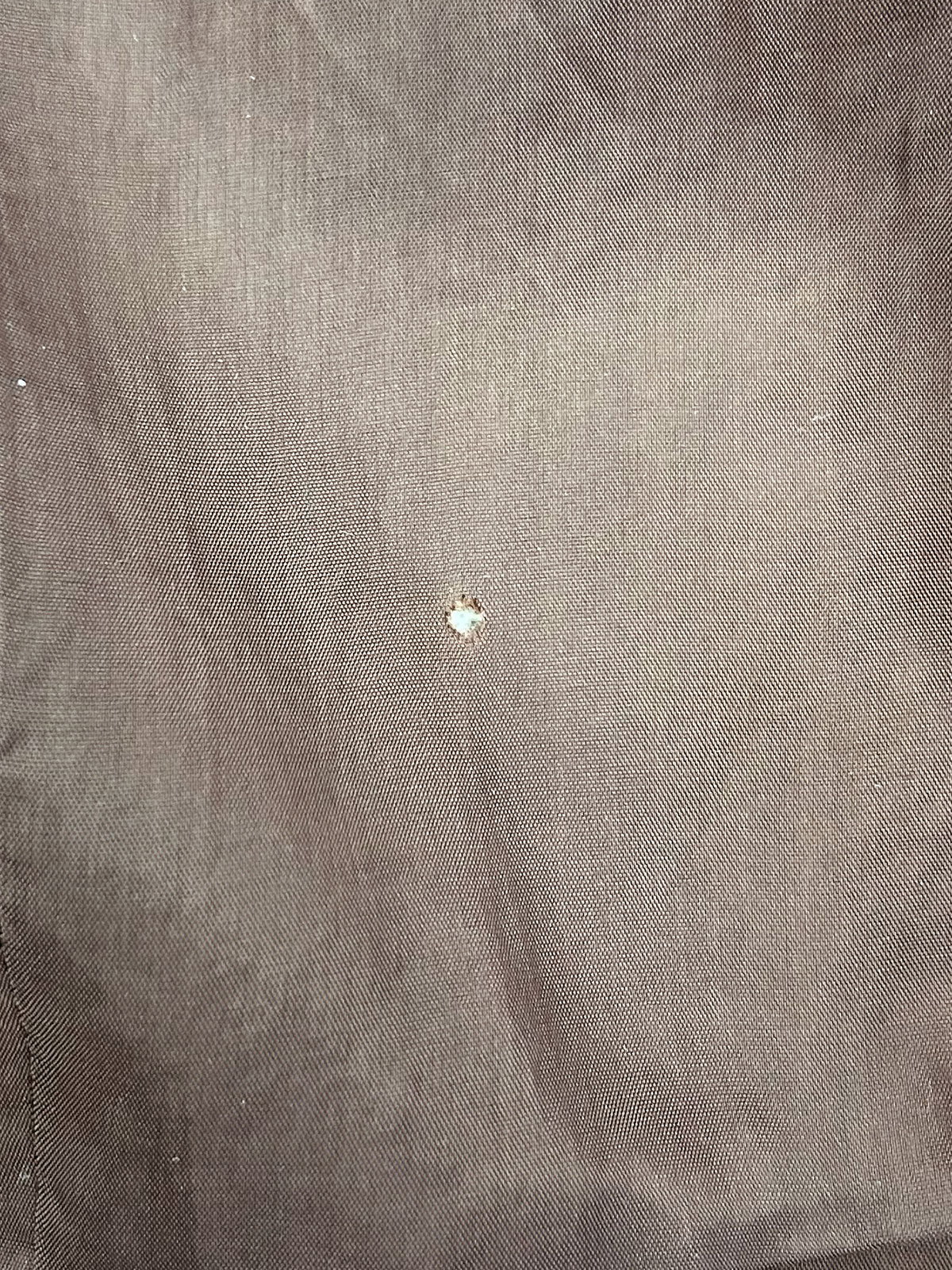 Tweed collarless jacket in beige/brown