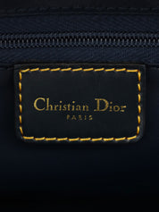 トロッターパターンハンドバッグ ネイビー