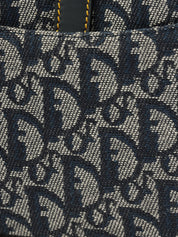 トロッターパターンハンドバッグ　ネイビー